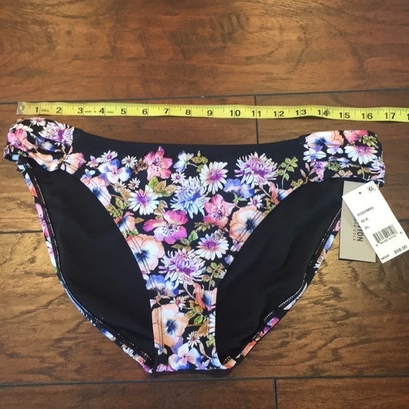 NWT Dark  Tab Panty swim bottom - Picture 4 of 7